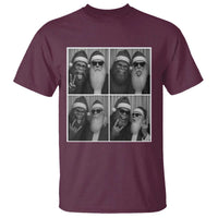 Funny Bigfoot Photobooth Christmas T Shirt Sasquatch Santa Claus Xmas - Wonder Print Shop