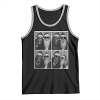Funny Bigfoot Photobooth Christmas Tank Top Sasquatch Santa Claus Xmas - Wonder Print Shop