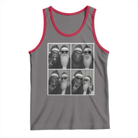 Funny Bigfoot Photobooth Christmas Tank Top Sasquatch Santa Claus Xmas - Wonder Print Shop