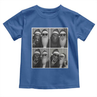 Funny Bigfoot Photobooth Christmas Toddler T Shirt Sasquatch Santa Claus Xmas - Wonder Print Shop