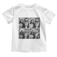 Funny Bigfoot Photobooth Christmas Toddler T Shirt Sasquatch Jesus Christian Xmas - Wonder Print Shop