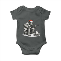 Bigfoot Guitar Christmas Baby Onesie Sasquatch Guitarist Music Xmas - Wonder Print Shop