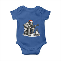 Bigfoot Guitar Christmas Baby Onesie Sasquatch Guitarist Music Xmas - Wonder Print Shop