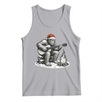 Bigfoot Guitar Christmas Tank Top Sasquatch Guitarist Music Xmas - Wonder Print Shop