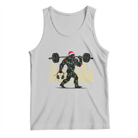 Bigfoot Gym Christmas Tank Top Funny Sasquatch Bodybuilding Weightlifting - Wonder Print Shop
