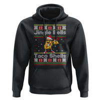 Funny Taco Christmas Hoodie Jigle Bells Taco Shells - Wonder Print Shop