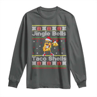 Funny Taco Christmas Long Sleeve Shirt Jigle Bells Taco Shells - Wonder Print Shop