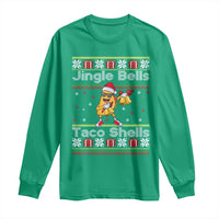 Funny Taco Christmas Long Sleeve Shirt Jigle Bells Taco Shells - Wonder Print Shop