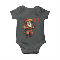 Funny Santa Taco Mexican Baby Onesie Let Us Taco About It - Wonder Print Shop