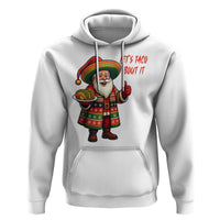 Funny Santa Taco Mexican Hoodie Let Us Taco About It - Wonder Print Shop