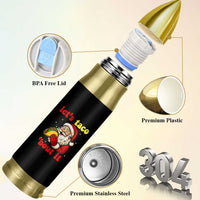 Funny Santa Taco Bullet Tumbler Let Us Taco About It - Wonder Print Shop