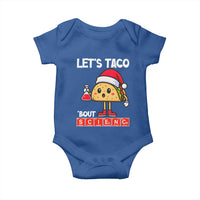 Funny Taco Mexican Christmas Baby Onesie Let Us Taco About Science - Wonder Print Shop