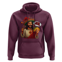Funny Jesus Taco Mexican Hoodie Let Us Taco About Jesus - Wonder Print Shop