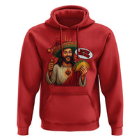 Funny Jesus Taco Mexican Hoodie Let Us Taco About Jesus - Wonder Print Shop