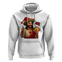 Funny Jesus Taco Mexican Hoodie Let Us Taco About Jesus - Wonder Print Shop