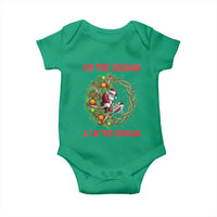 Santa Christmas Baby Onesie Baby Jesus Christian Xmas - Wonder Print Shop