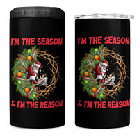 Santa Christmas 4 in 1 Can Cooler Tumbler Baby Jesus Christian Xmas - Wonder Print Shop
