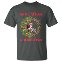 Santa Christmas T Shirt Baby Jesus Christian Xmas - Wonder Print Shop