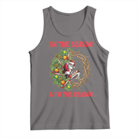 Santa Christmas Tank Top Baby Jesus Christian Xmas - Wonder Print Shop