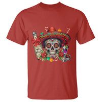 Cinco De Mayo Christmas T Shirt Mexican Sugar Skull Sombrero Tequila Party - Wonder Print Shop