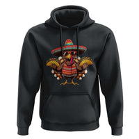 Funny Thanksgiving Turkey Hoodie Taco Mexican Christmas - Wonder Print Shop