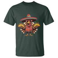 Funny Thanksgiving Turkey T Shirt Taco Mexican Christmas - Wonder Print Shop