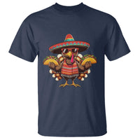 Funny Thanksgiving Turkey T Shirt Taco Mexican Christmas - Wonder Print Shop