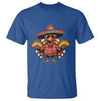 Funny Thanksgiving Turkey T Shirt Taco Mexican Christmas - Wonder Print Shop