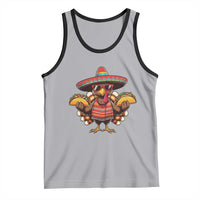 Funny Thanksgiving Turkey Tank Top Taco Mexican Christmas - Wonder Print Shop