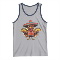 Funny Thanksgiving Turkey Tank Top Taco Mexican Christmas - Wonder Print Shop