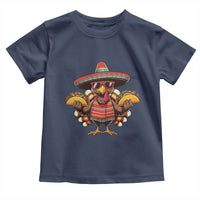 Funny Thanksgiving Turkey Toddler T Shirt Taco Mexican Christmas - Wonder Print Shop