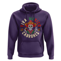 Viva Mexico Cabrones Hoodie Mexican Skull Christmas - Wonder Print Shop