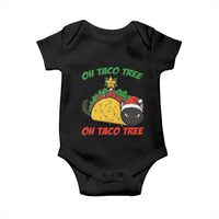Funny Taco Cat Tree Christmas Baby Onesie - Wonder Print Shop