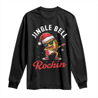Funny Taco Christmas Long Sleeve Shirt Jingle Bell Rockin - Wonder Print Shop