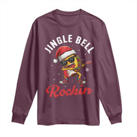 Funny Taco Christmas Long Sleeve Shirt Jingle Bell Rockin - Wonder Print Shop