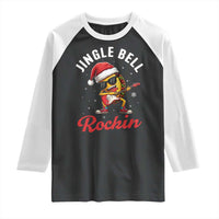 Funny Taco Christmas Raglan Shirt Jingle Bell Rockin - Wonder Print Shop