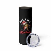 Funny Taco Christmas Skinny Tumbler Jingle Bell Rockin - Wonder Print Shop
