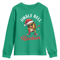 Funny Taco Christmas Youth Sweatshirt Jingle Bell Rockin - Wonder Print Shop