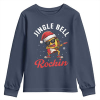 Funny Taco Christmas Youth Sweatshirt Jingle Bell Rockin - Wonder Print Shop