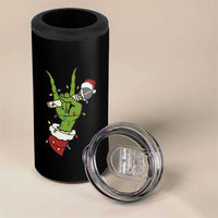 Funny Christmas Rock 4 in 1 Can Cooler Tumbler Rock Green Hand Style Xmas - Wonder Print Shop