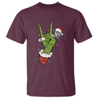 Funny Christmas Rock T Shirt Rock Green Hand Style Xmas - Wonder Print Shop