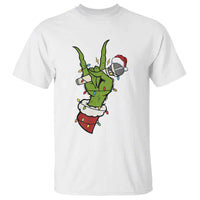 Funny Christmas Rock T Shirt Rock Green Hand Style Xmas - Wonder Print Shop