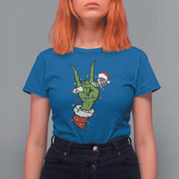Funny Christmas Rock T Shirt For Women Rock Green Hand Style Xmas - Wonder Print Shop
