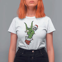 Funny Christmas Rock T Shirt For Women Rock Green Hand Style Xmas - Wonder Print Shop