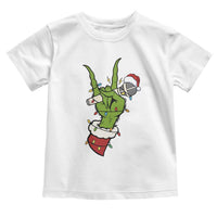 Funny Christmas Rock Toddler T Shirt Rock Green Hand Style Xmas - Wonder Print Shop