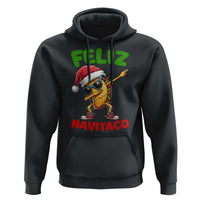 Funny Taco Mexican Christmas Hoodie Feliz Navitaco - Wonder Print Shop