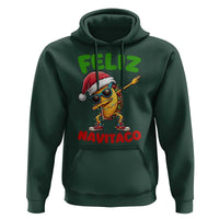 Funny Taco Mexican Christmas Hoodie Feliz Navitaco - Wonder Print Shop