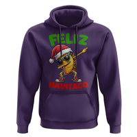 Funny Taco Mexican Christmas Hoodie Feliz Navitaco - Wonder Print Shop