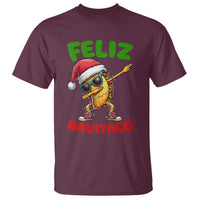Funny Taco Mexican Christmas T Shirt Feliz Navitaco - Wonder Print Shop