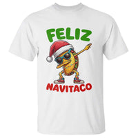 Funny Taco Mexican Christmas T Shirt Feliz Navitaco - Wonder Print Shop